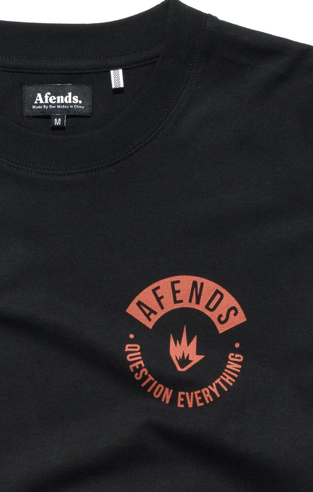 Afends Mens Geld - Long Sleeve Logo Tee