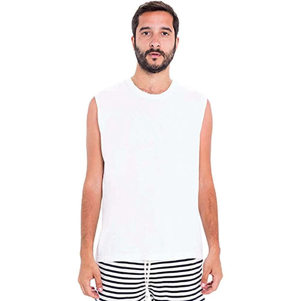 American Apparel Mens Power Washed Muscle Tank Top Vest