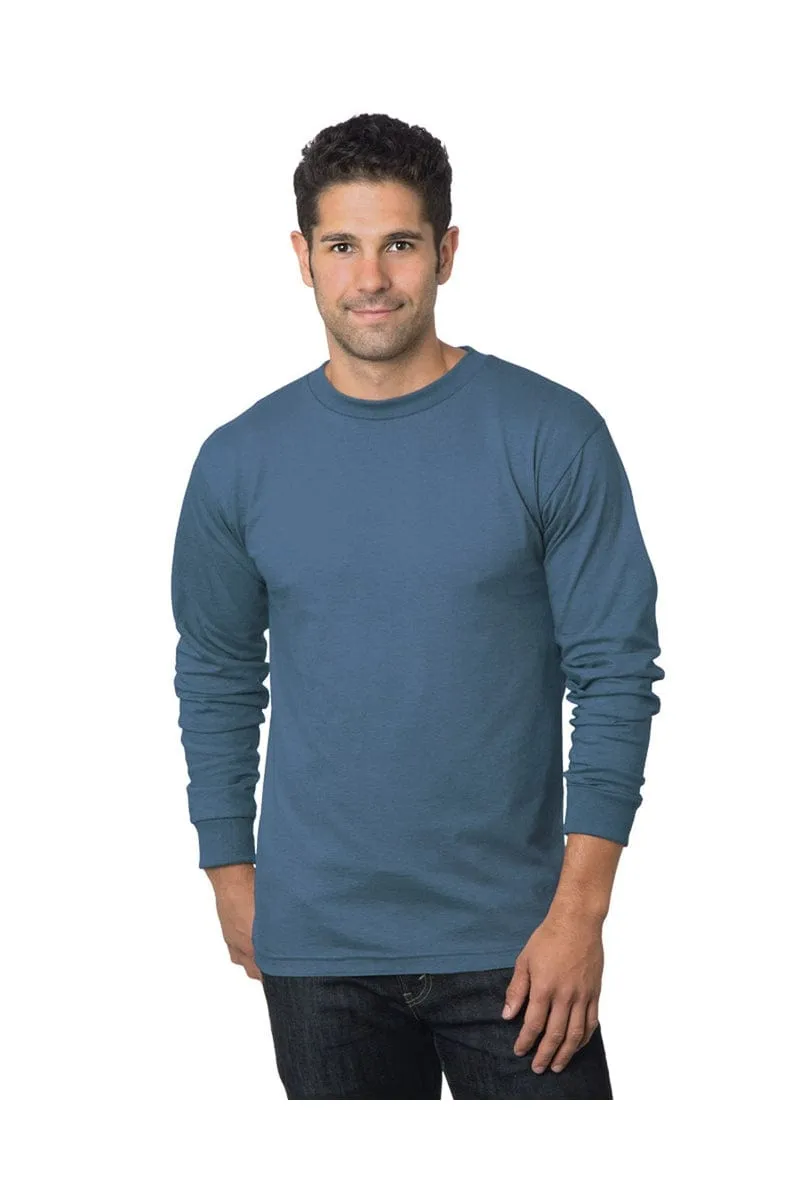 Bayside BA6100: Adult 6.1 oz., 100% Cotton Long Sleeve T-Shirt