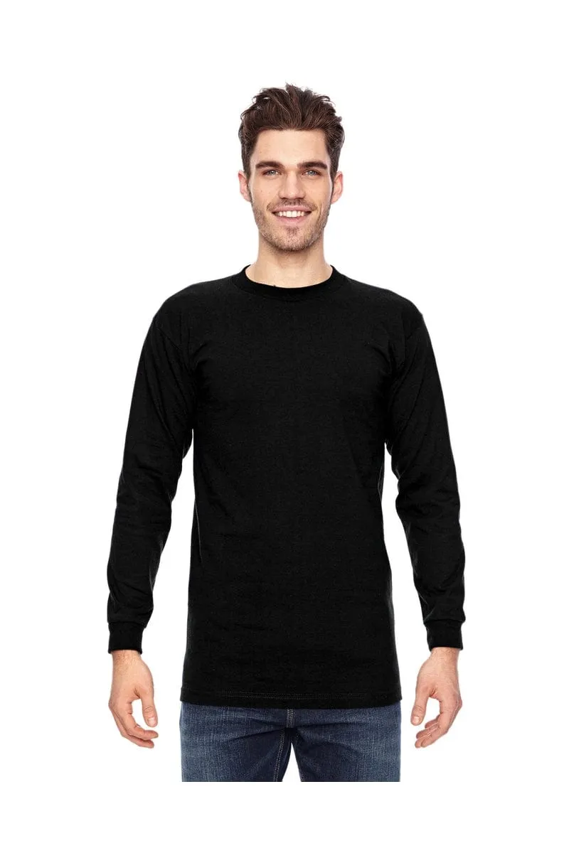 Bayside BA6100: Adult 6.1 oz., 100% Cotton Long Sleeve T-Shirt