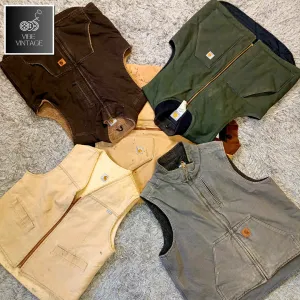 CARHARTT VESTS A-B-C GRADE 5 PCS