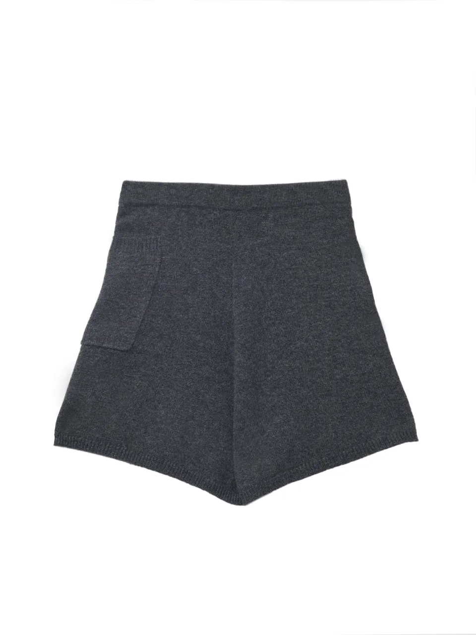 Cashmere Shorts_Graphite