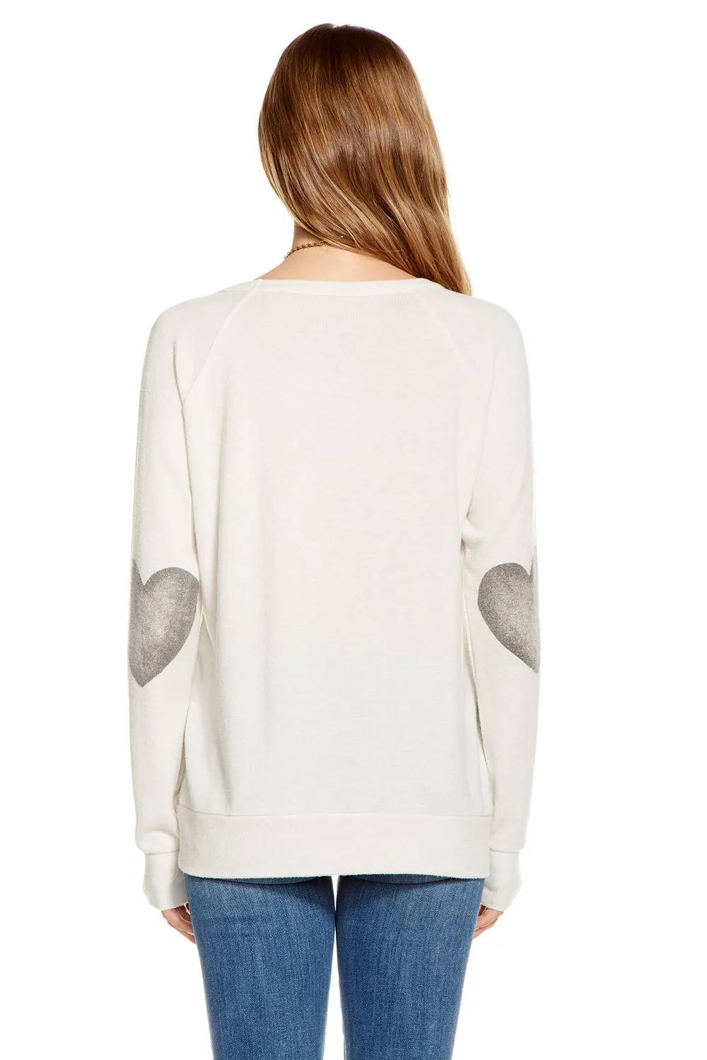 Chaser - Love Knit Long Sleeve Raglan Pullover Lash Love