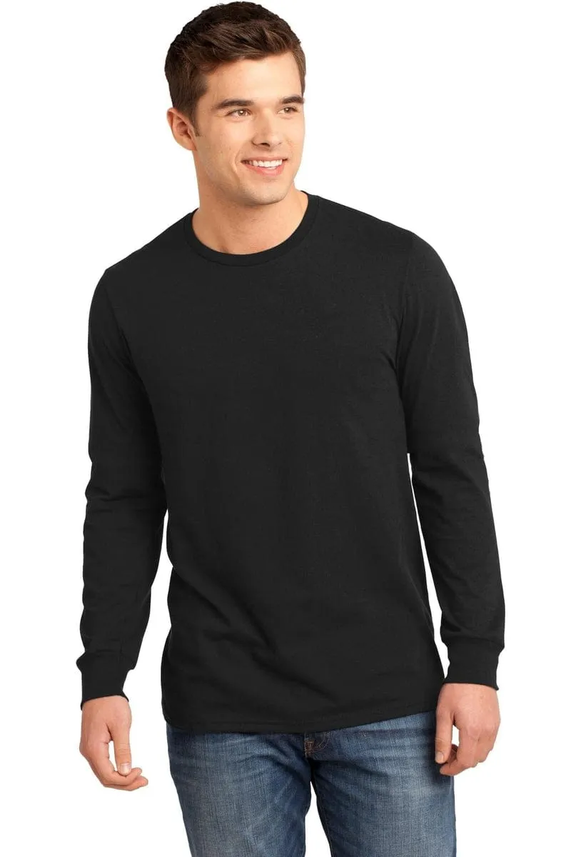 District DT5200: Young Mens The Concert Tee Long Sleeve