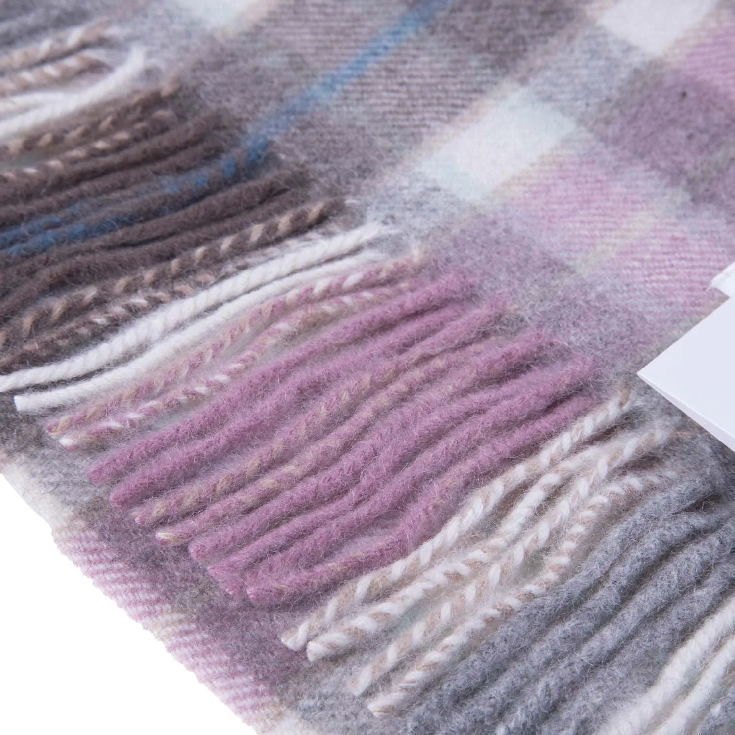 Edinburgh Cashmere Scarf Buchanan Mix Grey