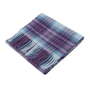 Edinburgh Cashmere Scarf Mackellar Mix Blue