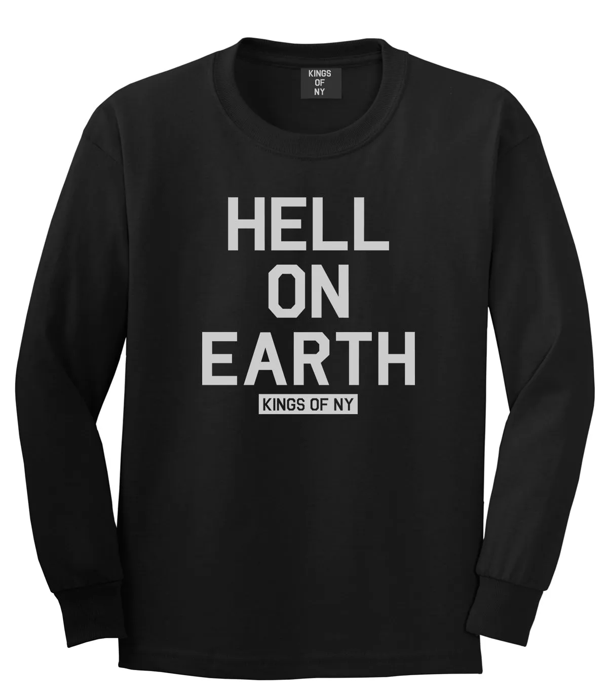 Hell On Earth Mobb Mens Long Sleeve T-Shirt