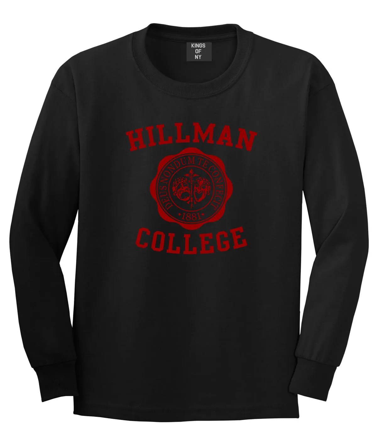 Hillman College Mens Long Sleeve T-Shirt