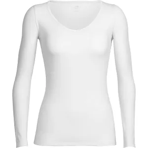 icebreaker Women's Siren Merino Wool Long Sleeve Sweetheart Neck Shirt