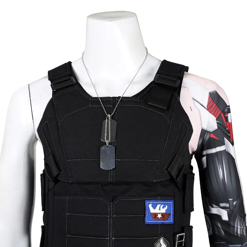 Johnny Silverhand Cosplay Cyberpunk 2077 Halloween Costume Outfit