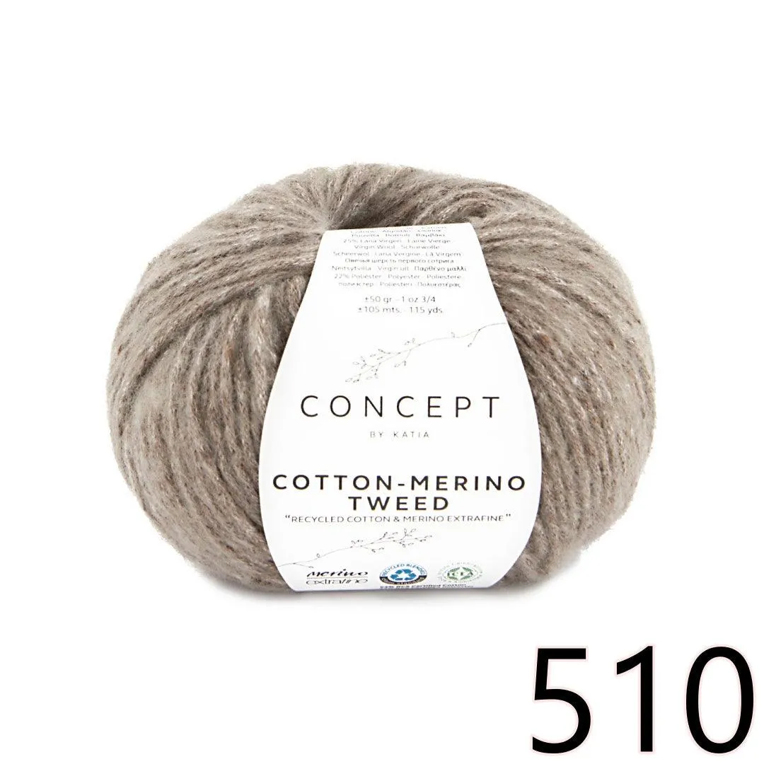 Katia Concept - Cotton Merino Tweed