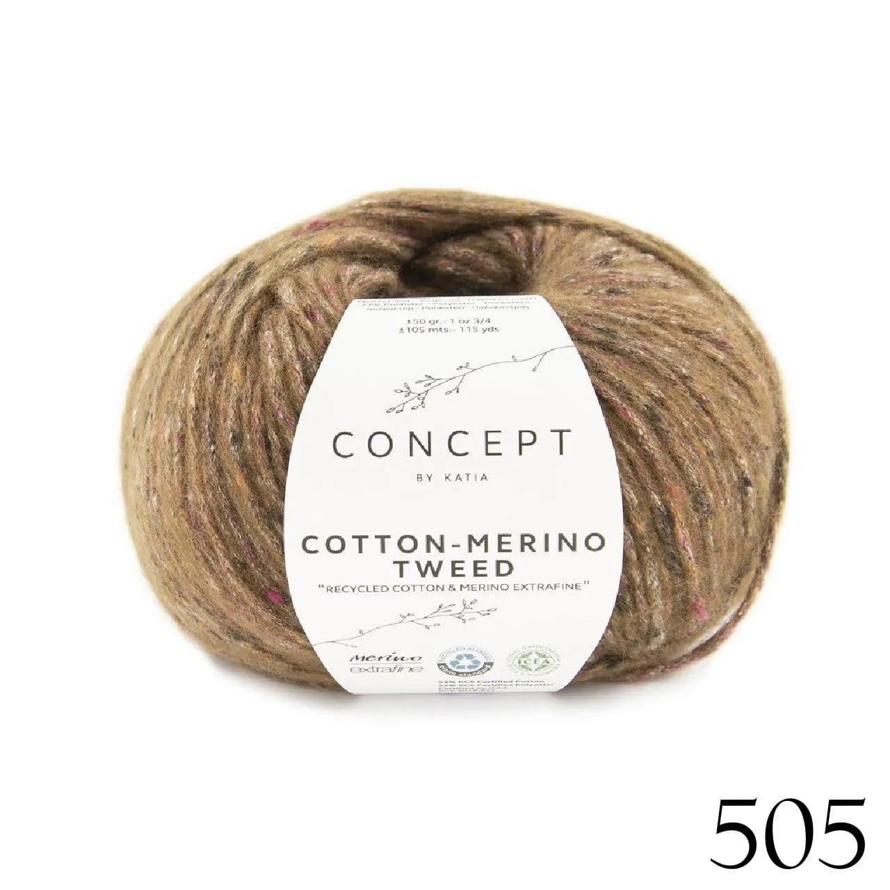 Katia Concept - Cotton Merino Tweed