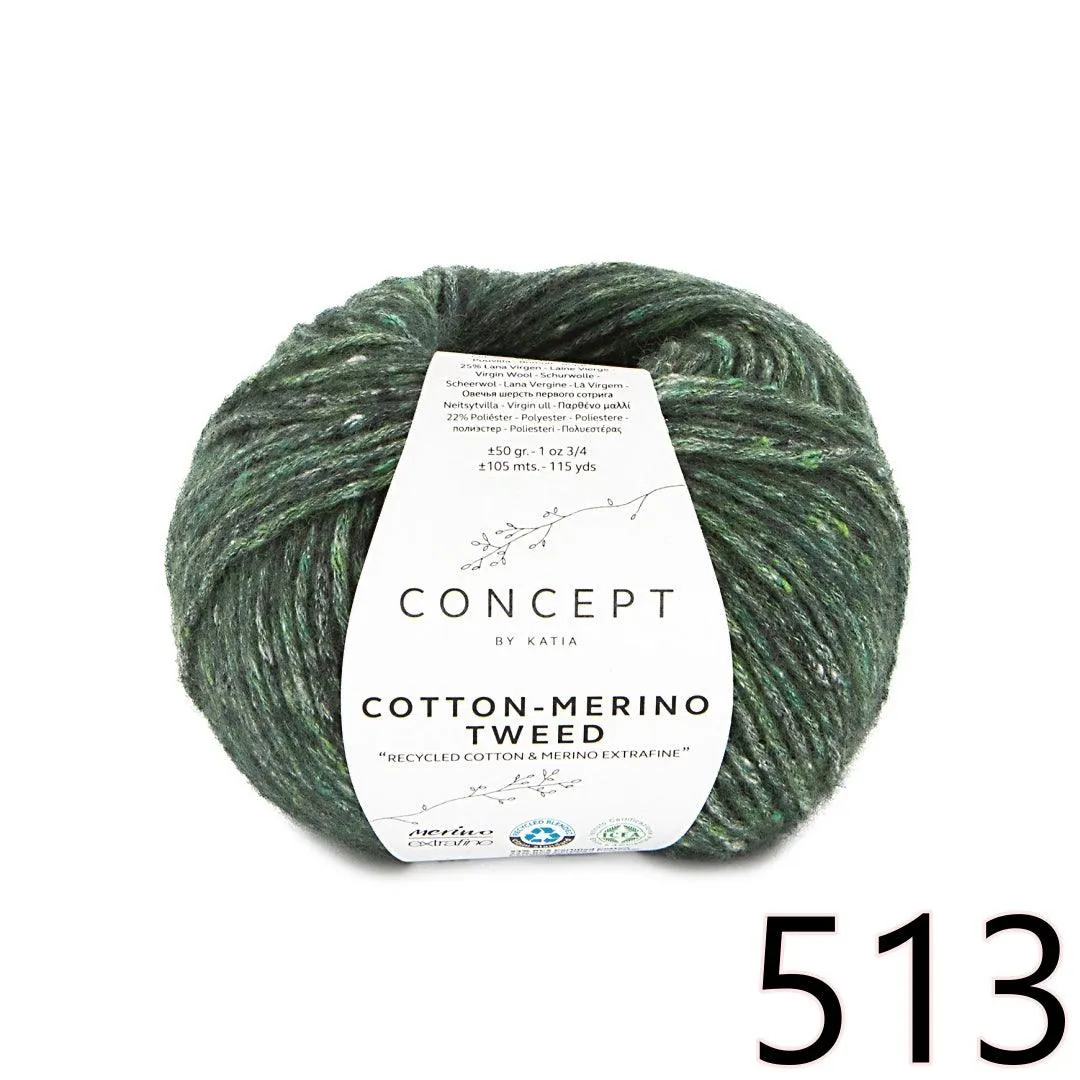 Katia Concept - Cotton Merino Tweed