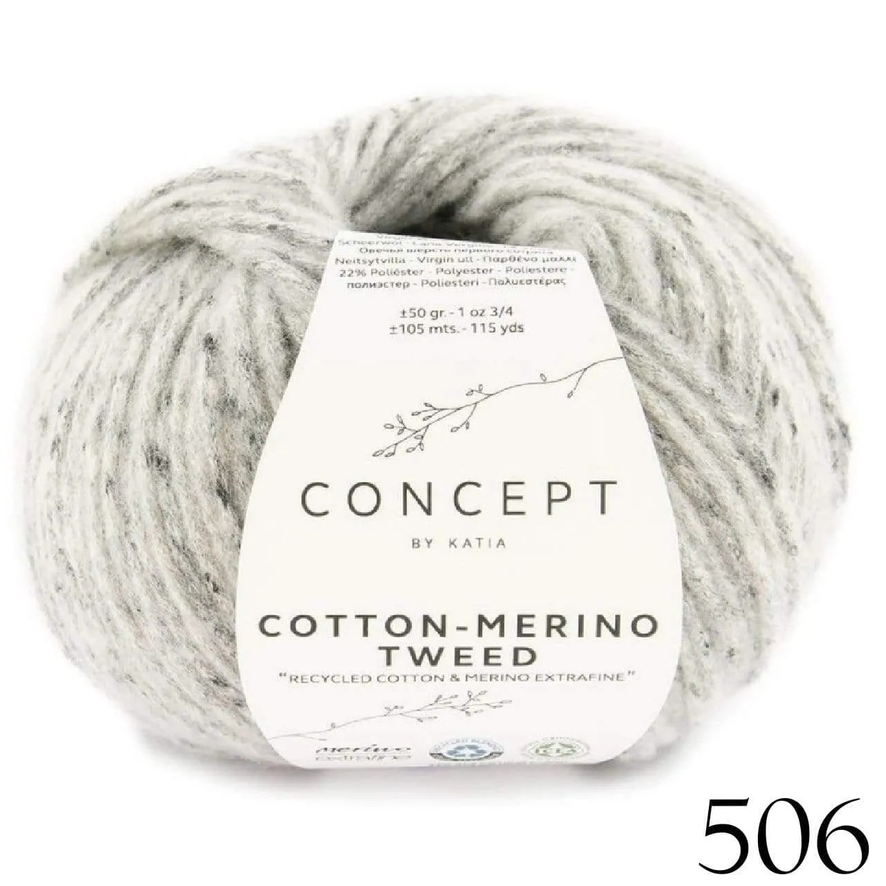 Katia Concept - Cotton Merino Tweed