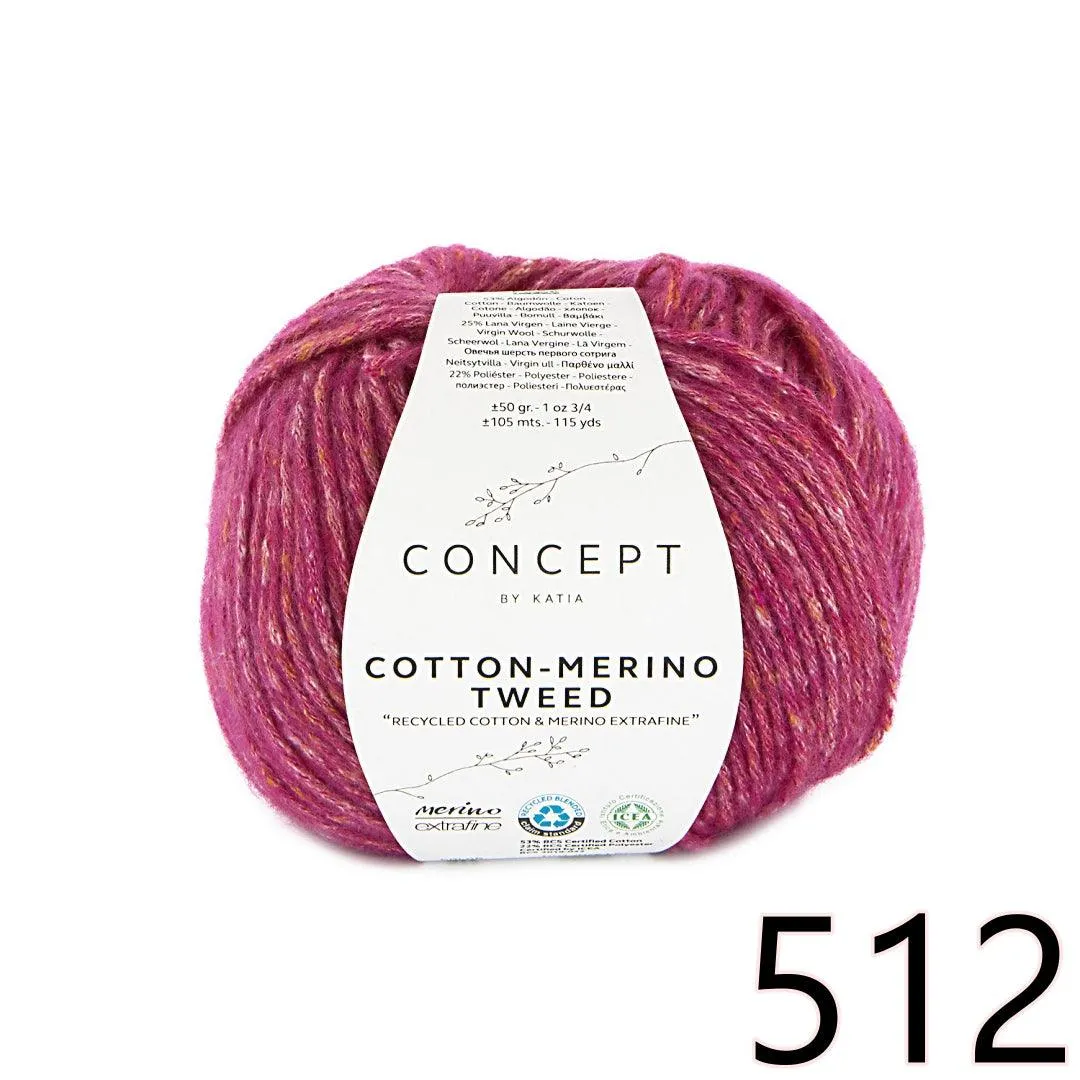 Katia Concept - Cotton Merino Tweed