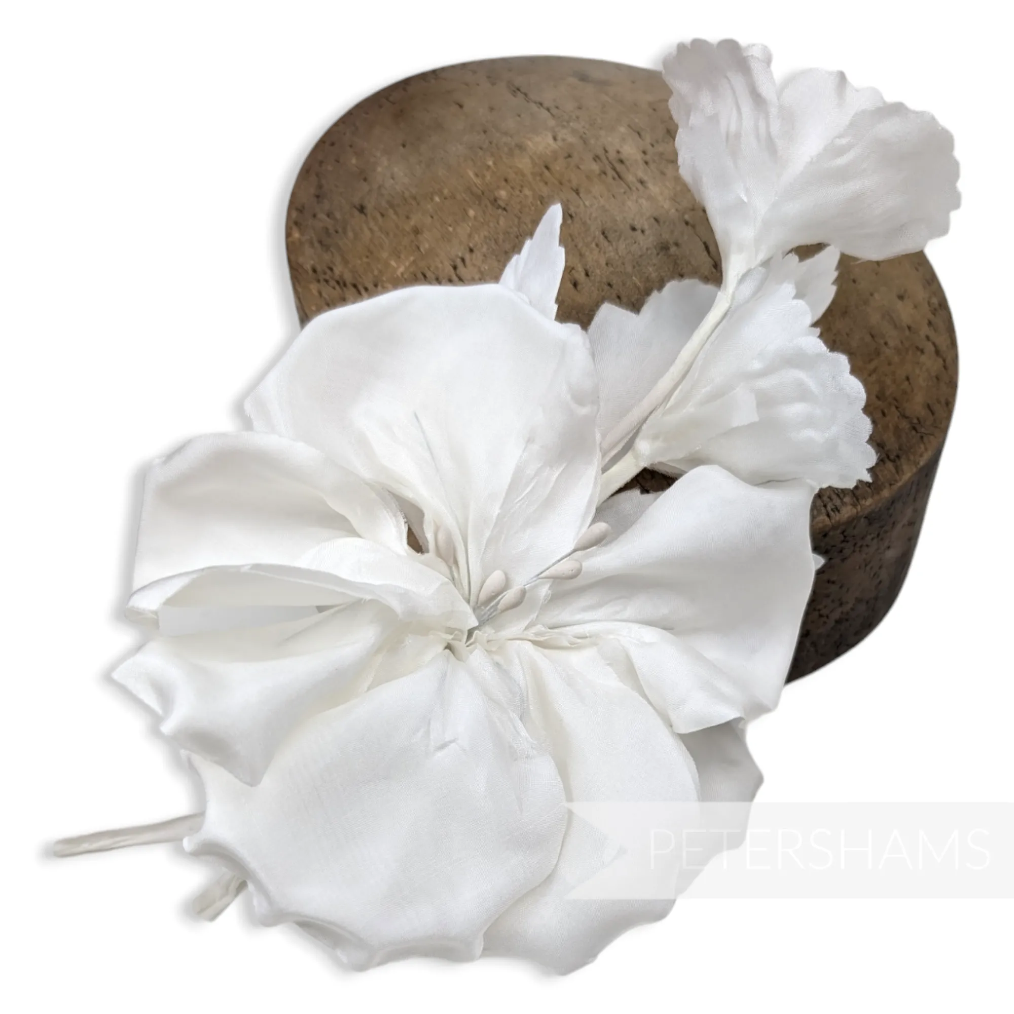 'Katie May' Silk Millinery Flower Hat Mount