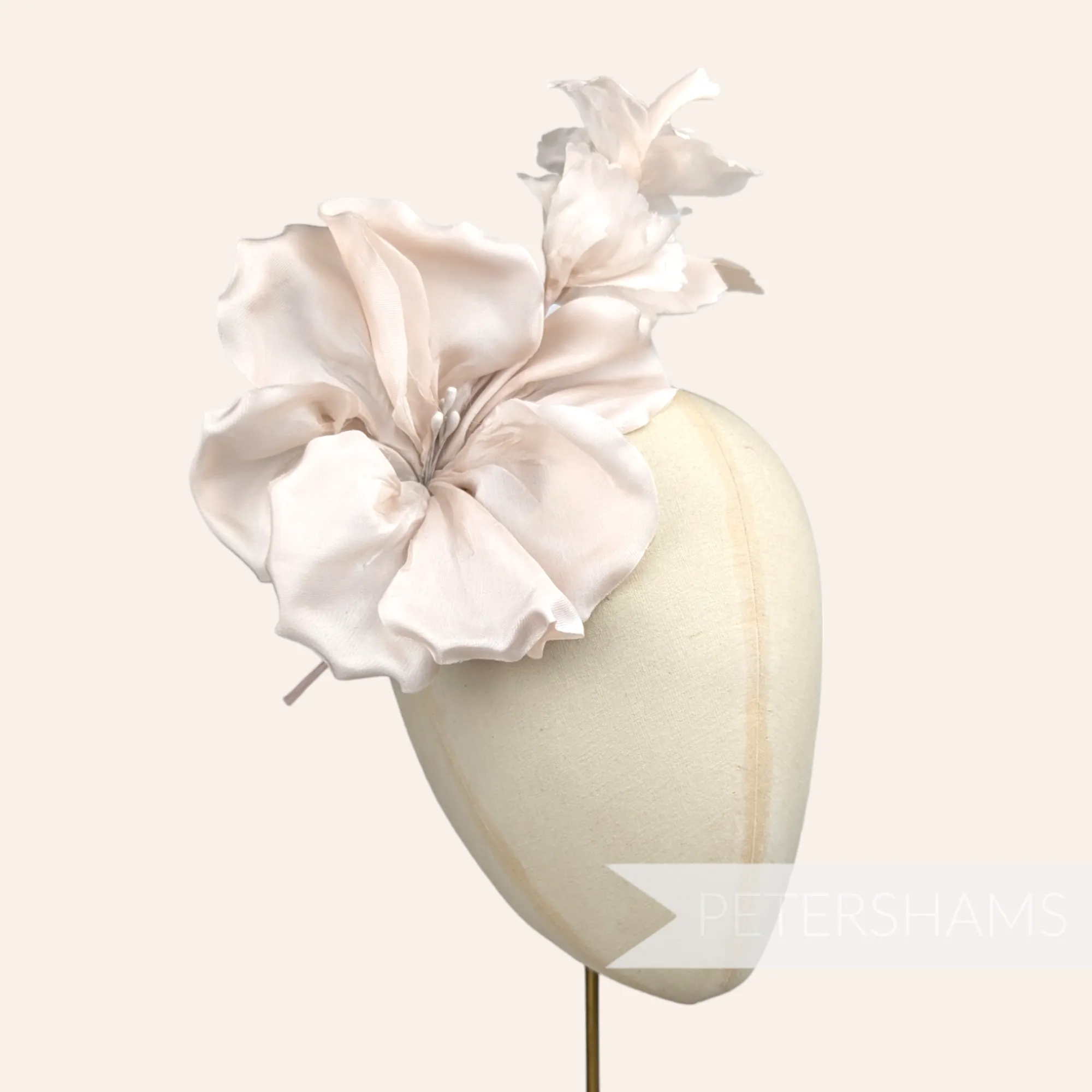 'Katie May' Silk Millinery Flower Hat Mount