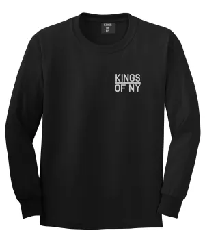 Kings Of NY Classic Chest Logo Mens Long Sleeve T-Shirt