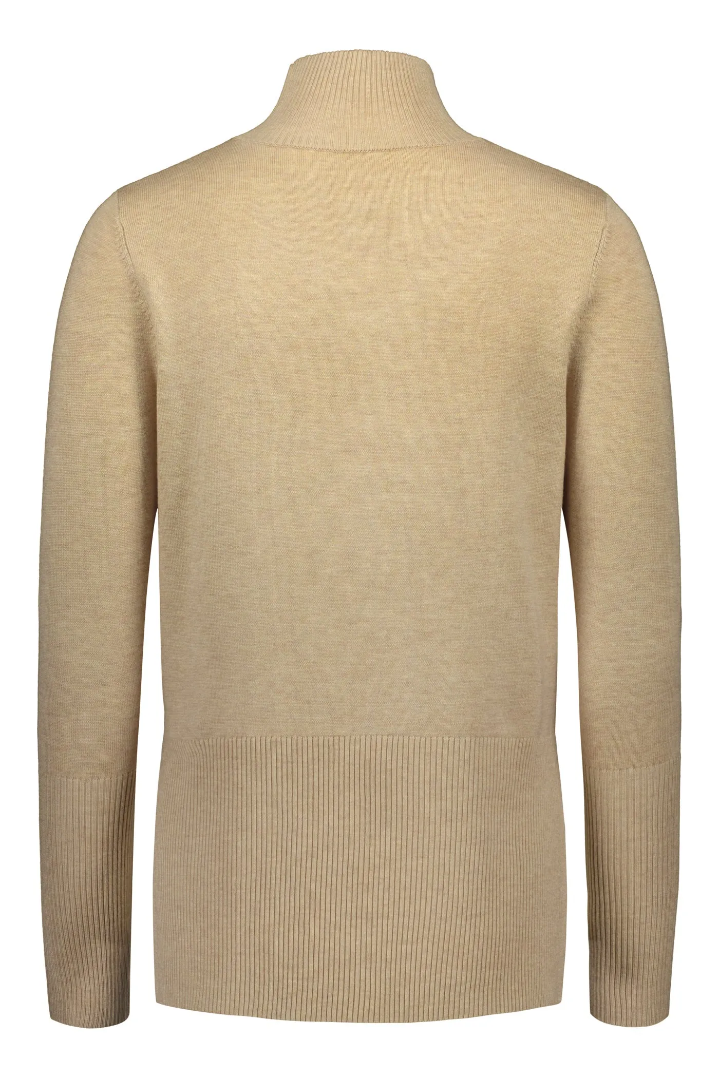 Maxine High Neck Jumper Sand