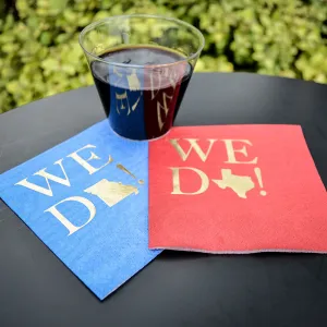 Moire State Pride Wedding Napkins