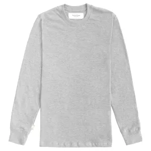 Monday Long Sleeve Tee Heather Grey