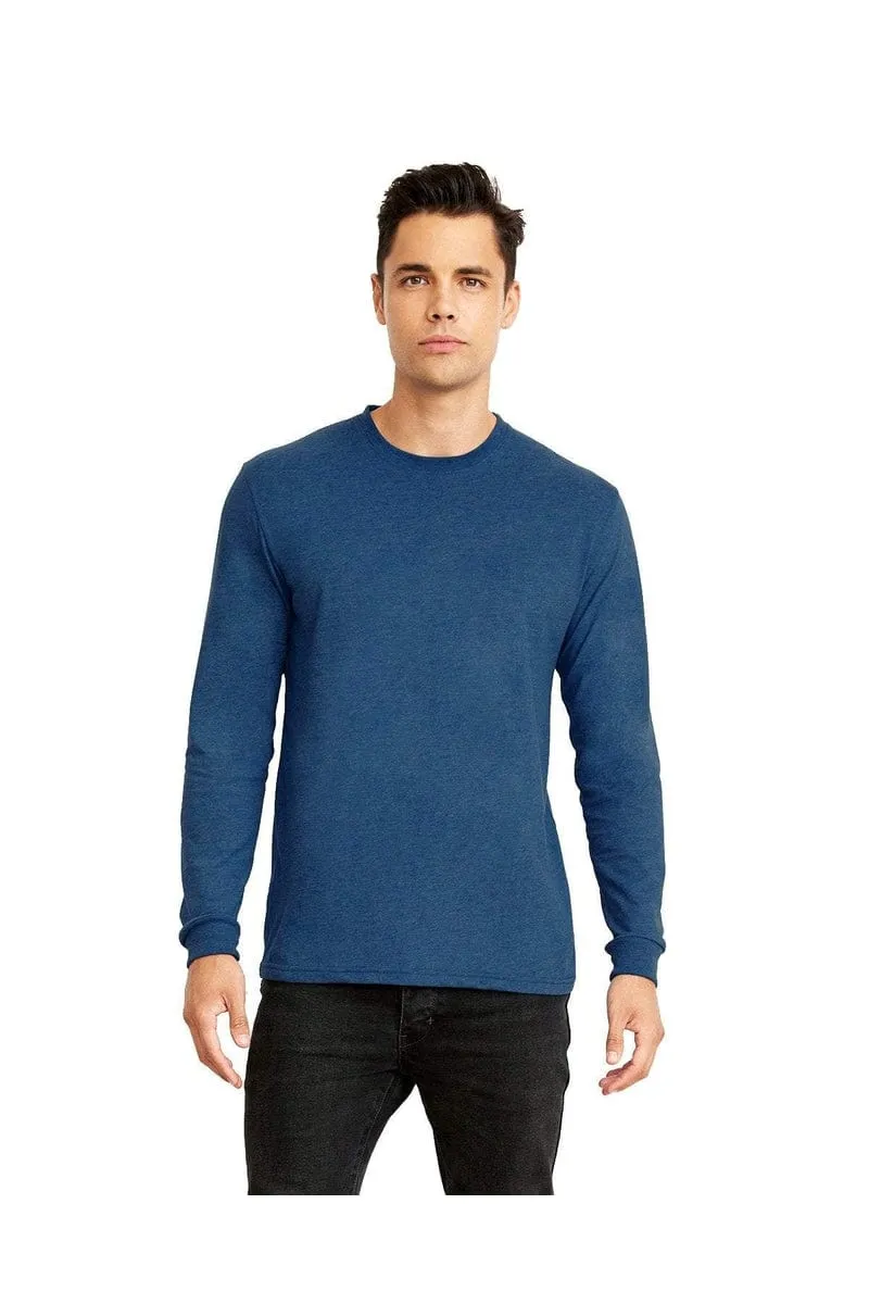 Next Level 6411: Unisex Sueded Long-Sleeve Crew