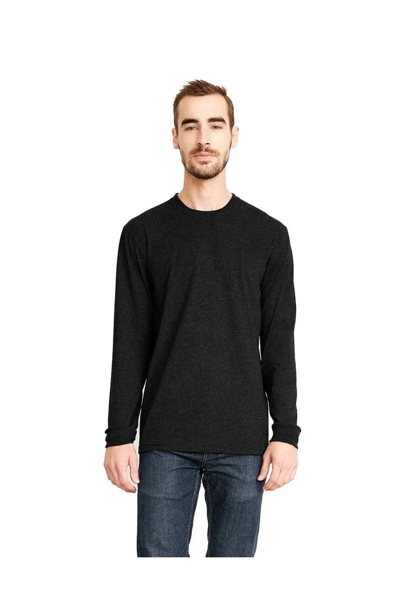 Next Level 6411: Unisex Sueded Long-Sleeve Crew