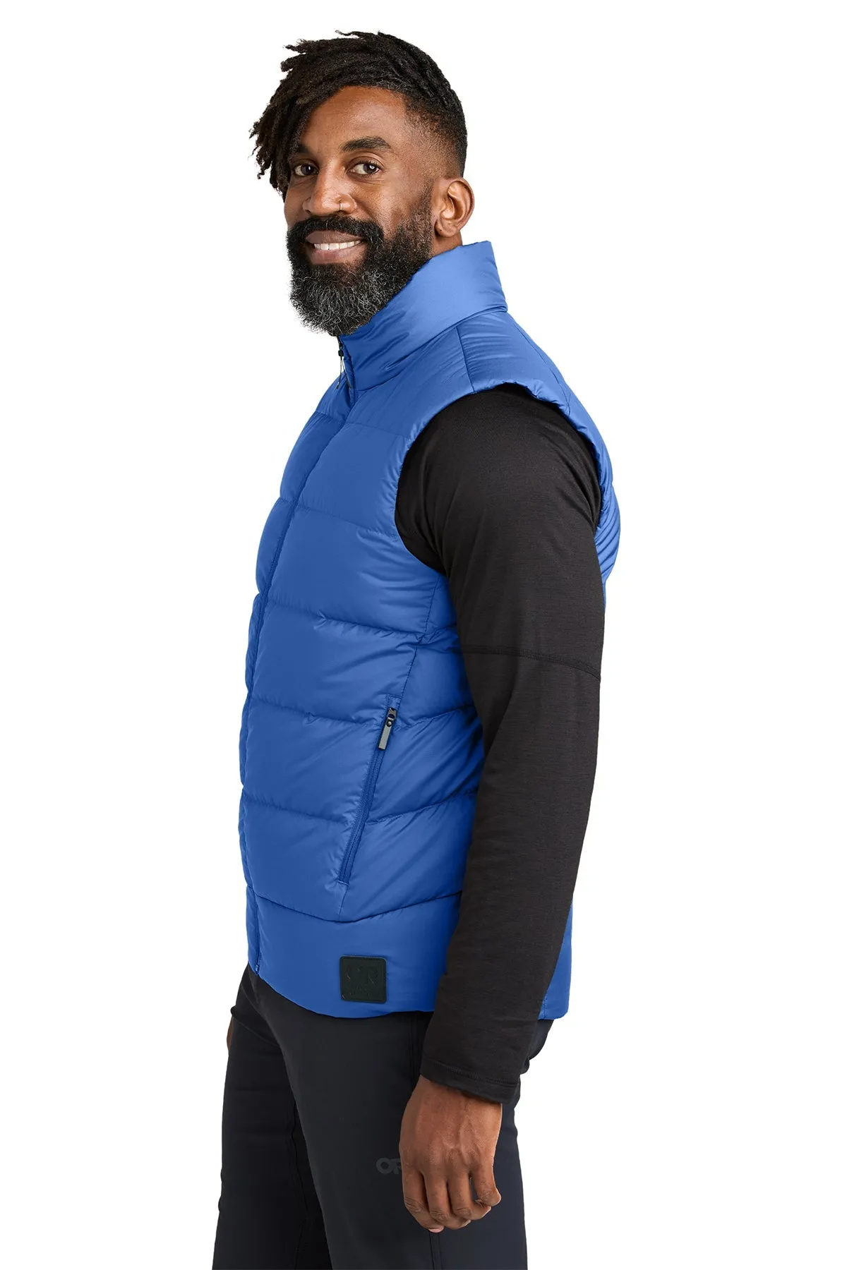 Outdoor Research Coldsnap Down Custom Vests, Galaxy Blue