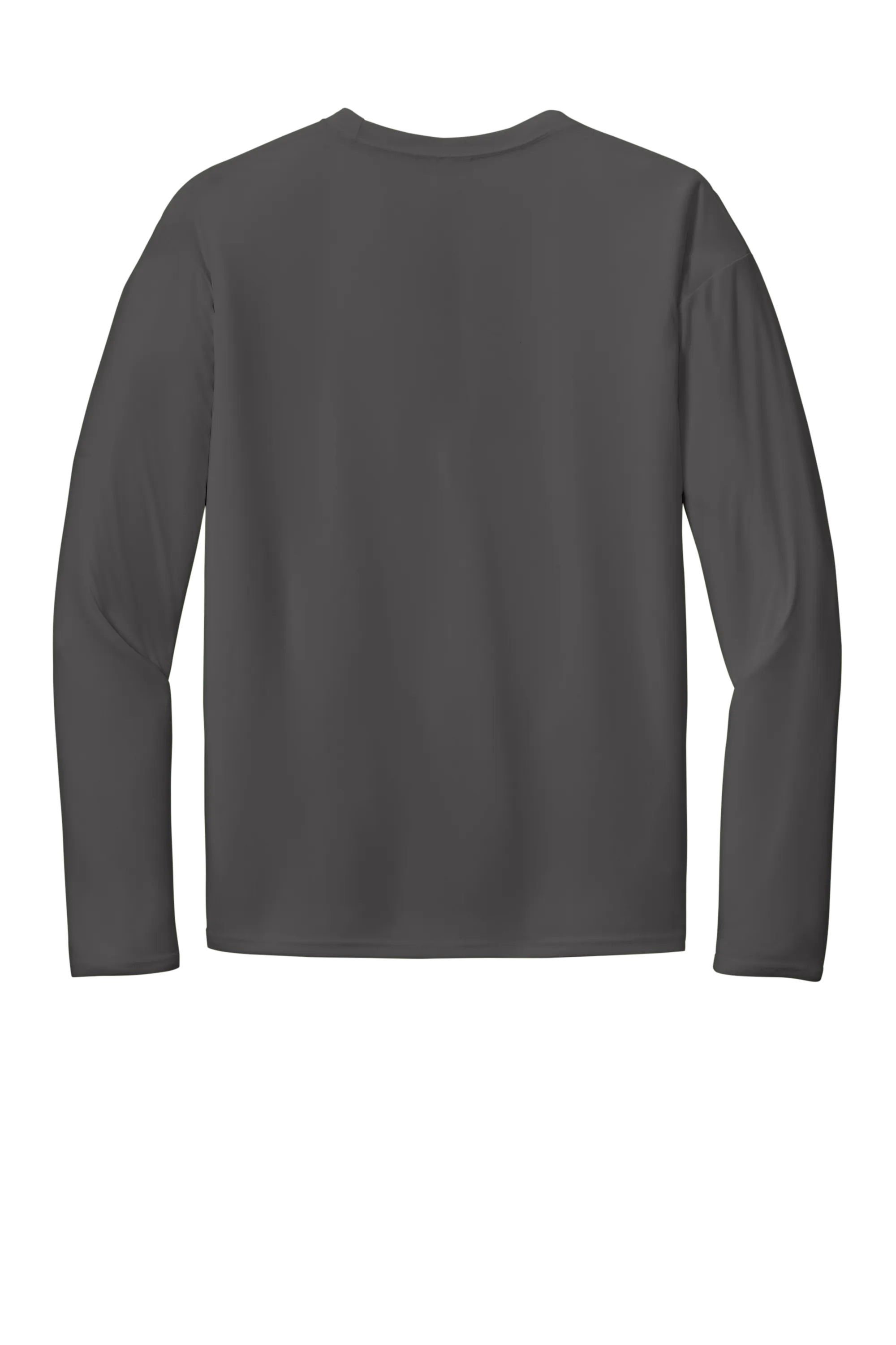 Port & Company® Long Sleeve Performance Tee - Charcoal