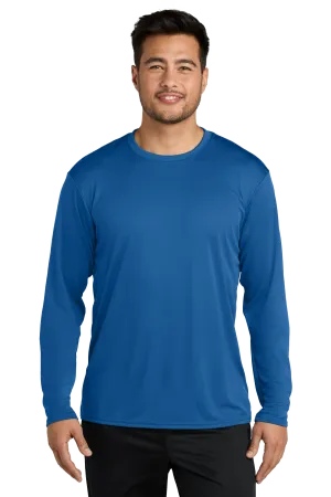 Port & Company® Long Sleeve Performance Tee - Royal