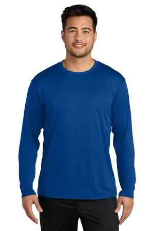 Port & Company® Long Sleeve Performance Tee - True Royal