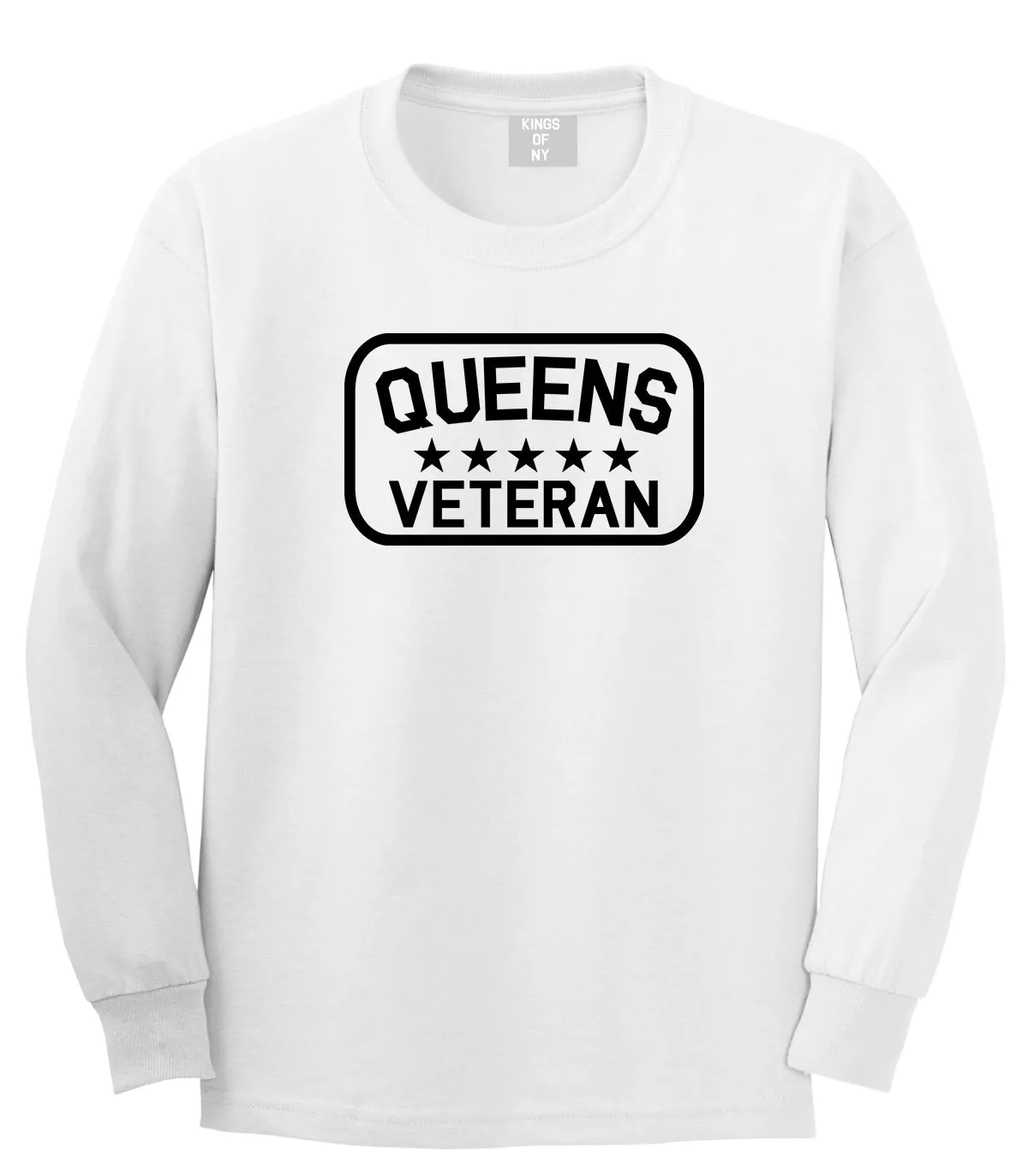 Queens Veteran Mens Long Sleeve T-Shirt