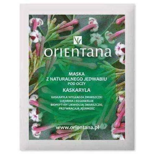 Silk eye mask | ORIENTANA Eye mask made of silk fabric Kaskaryla x 2 pieces