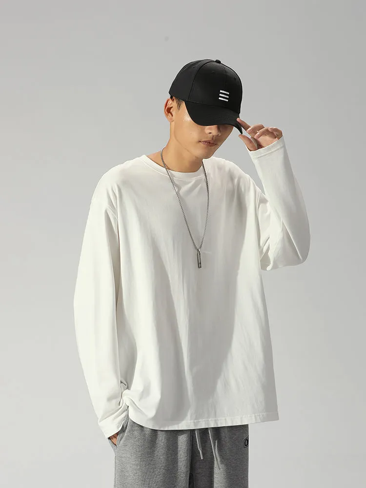 Soft Cotton Long-Sleeve Tees