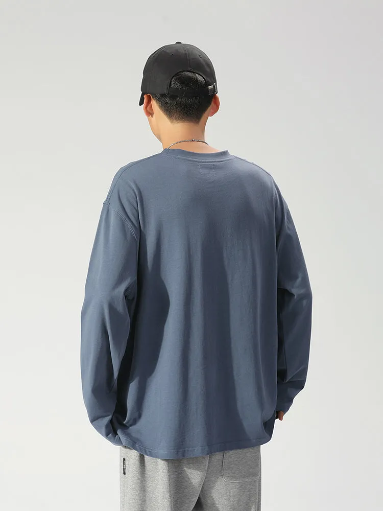 Soft Cotton Long-Sleeve Tees