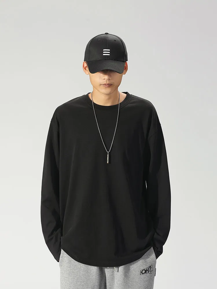 Soft Cotton Long-Sleeve Tees