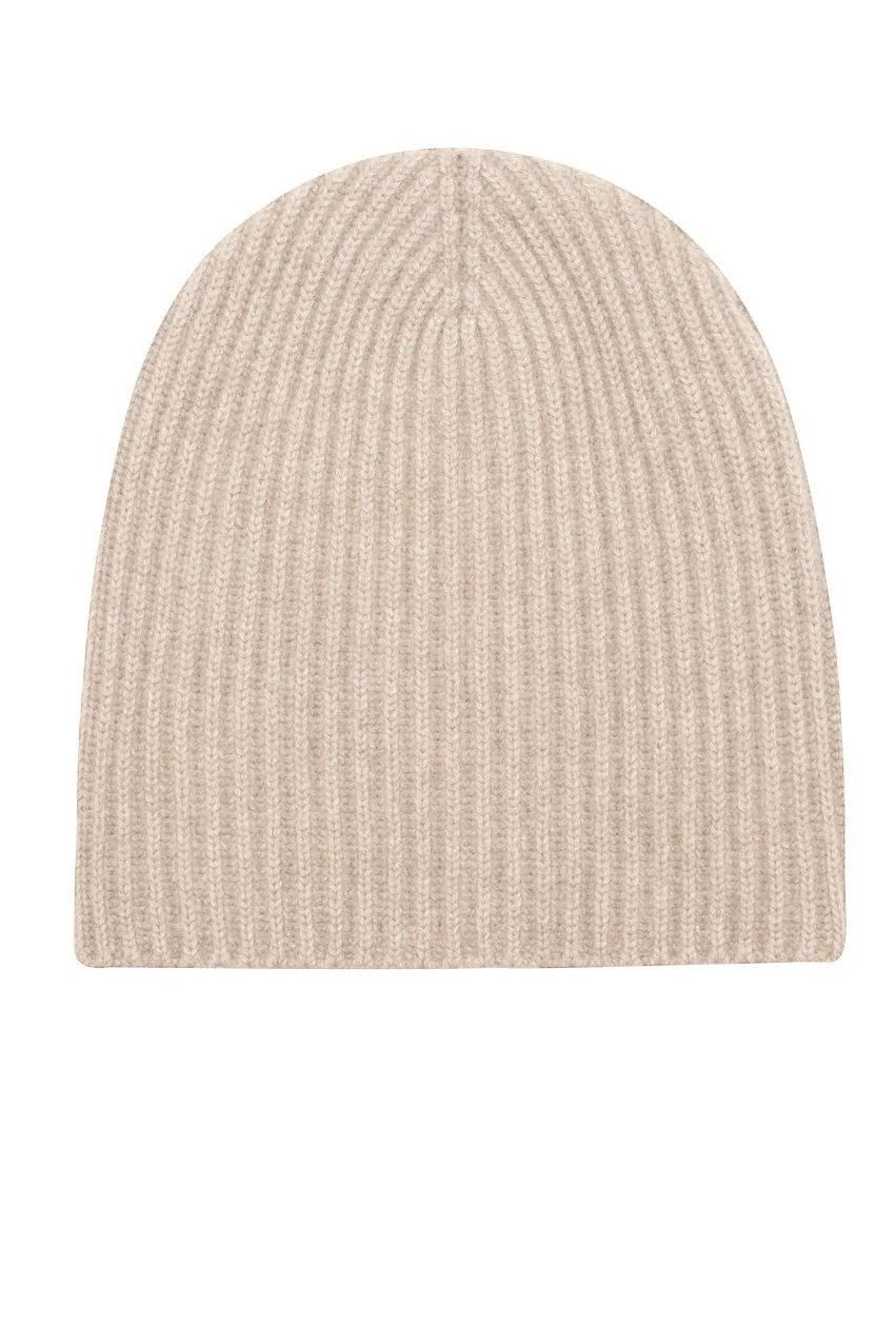 THE CLASSIC RIBBED BEANIE | Oatmeal