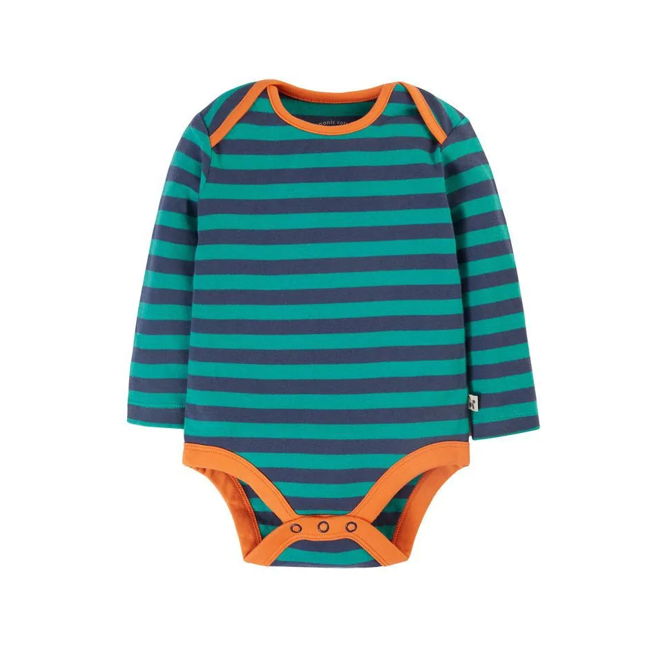 Tiger / Iguana Stripe Super Special Long Sleeve Onesie - 2 Pack