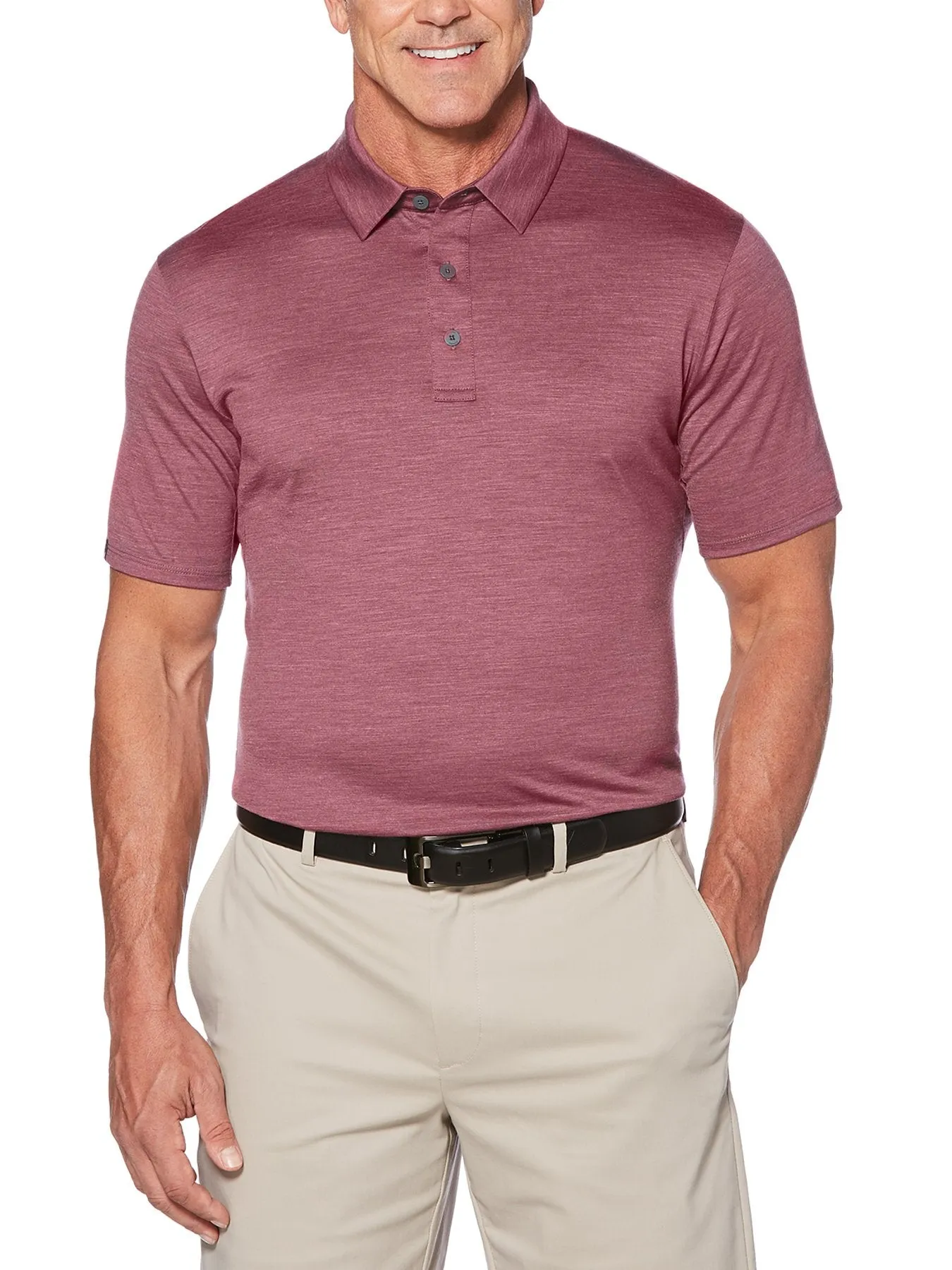 Tour Authentic Wool Heather Polo